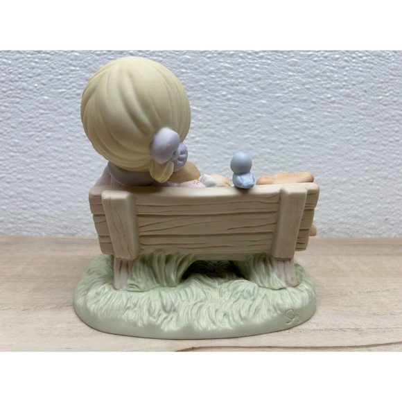 2006 Enesco Precious Moments There's Always Room For A New Friend Figurine - Picture 3 of 14